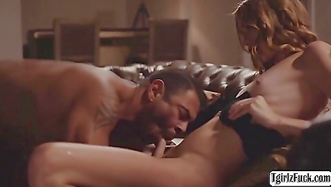 Big ass blonde stepdaughter gets a dick in her anus