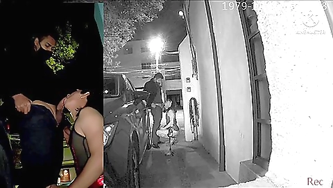 Brunette girl with a hot ass sucking and deepthroat fuck