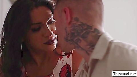 Horny brunette teen gets her ass licked and her body fucked