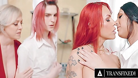 Nurse proves her skills with a full body exam and foursome