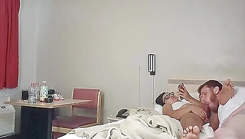 Brunette babe takes a deepthroat and gets her mouth grabbed